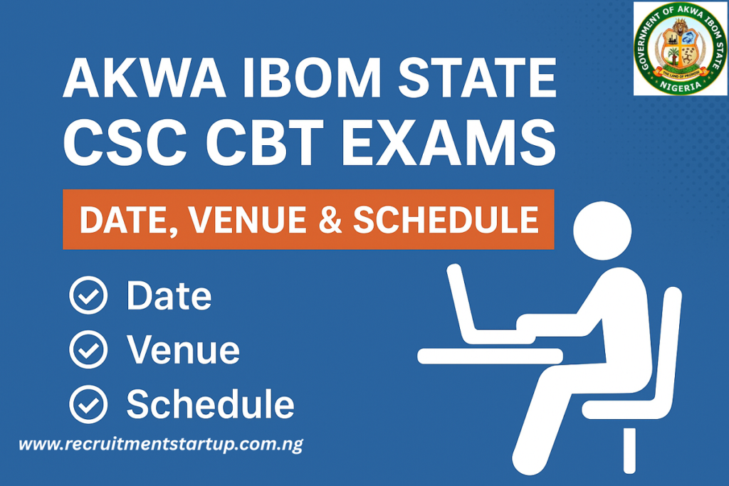 Akwa Ibom State CSC CBT Exams Date