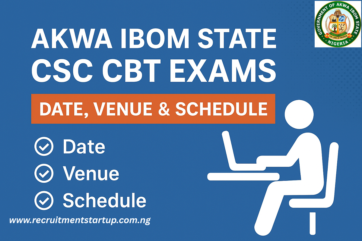 Akwa Ibom State Civil Service Commission Recruitment 2026-Apply now.