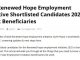 NDE Renewed Hope Employment Initiative Shortlisted Candidates 2025—Check Beneficiaries