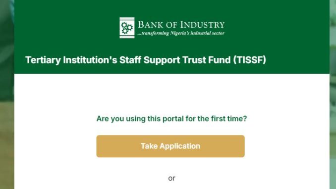 TISSF Loan 2025 Application Portal