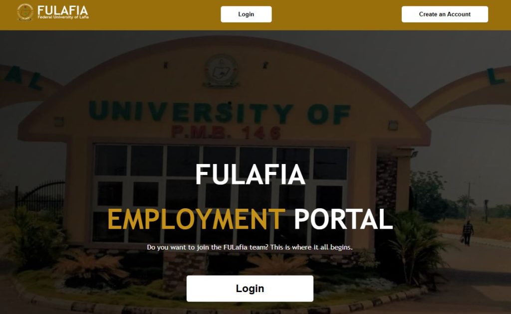 Federal University of Lafia Recruitment 2025