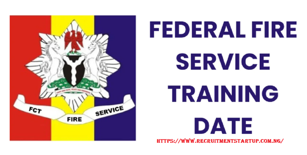 Federal Fire Service Screening Date 2025, Examination Date & Training Updates