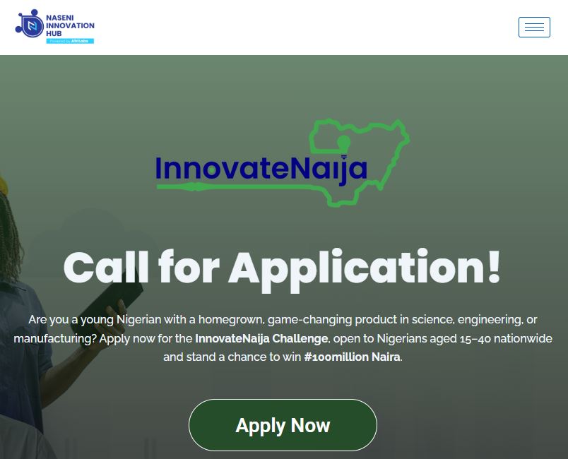 how to apply for the NASENI InnovateNaija Challenge