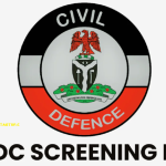 NSCDC Screening Date 2025, Examination and Training Centers