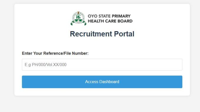 recruitment.oyophcb.org.ng OYSPHCB Shortlisted Candidates