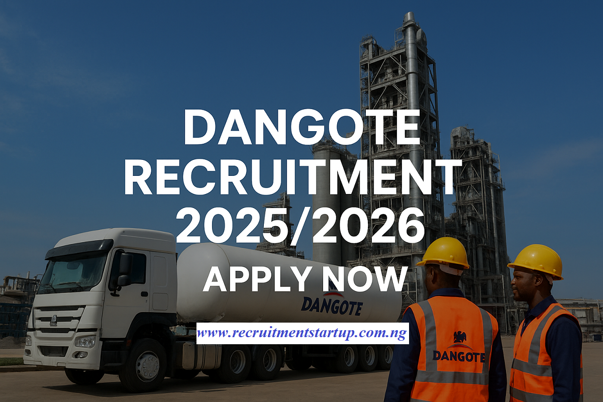 Dangote Recruitment 2026/2027 Portal – Apply for Dangote Cement, Refinery & Graduate Jobs