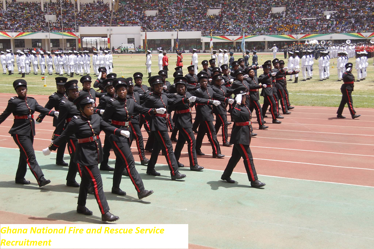 Ghana National Fire and Rescue Service Recruitment 2026/2027 | How to Apply