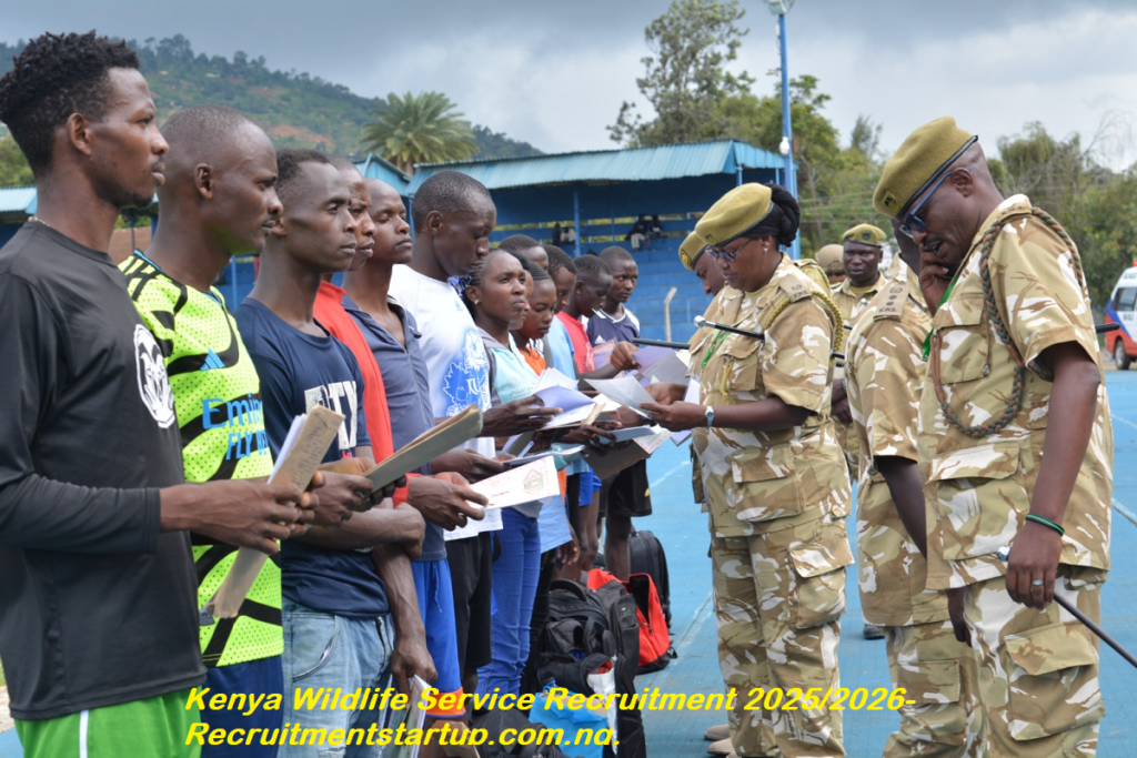 Kenya Wildlife Service Recruitment