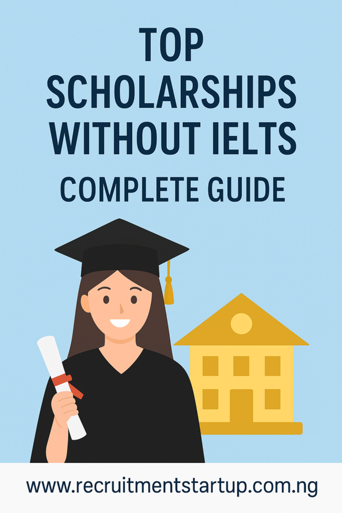 Top Scholarships Without IELTS 2026 | Fully Funded Opportunities