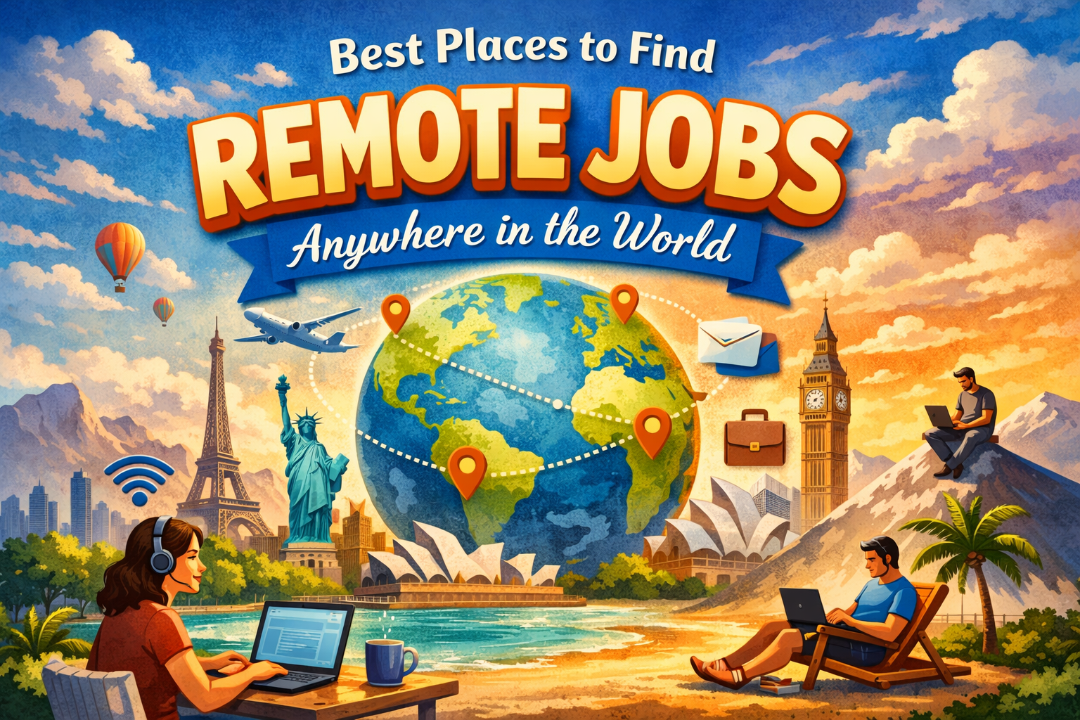 Best Places to Find Remote Jobs Anywhere in the World