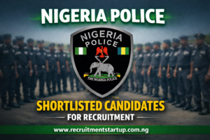 Nigeria Police Shortlisted Candidates 2026