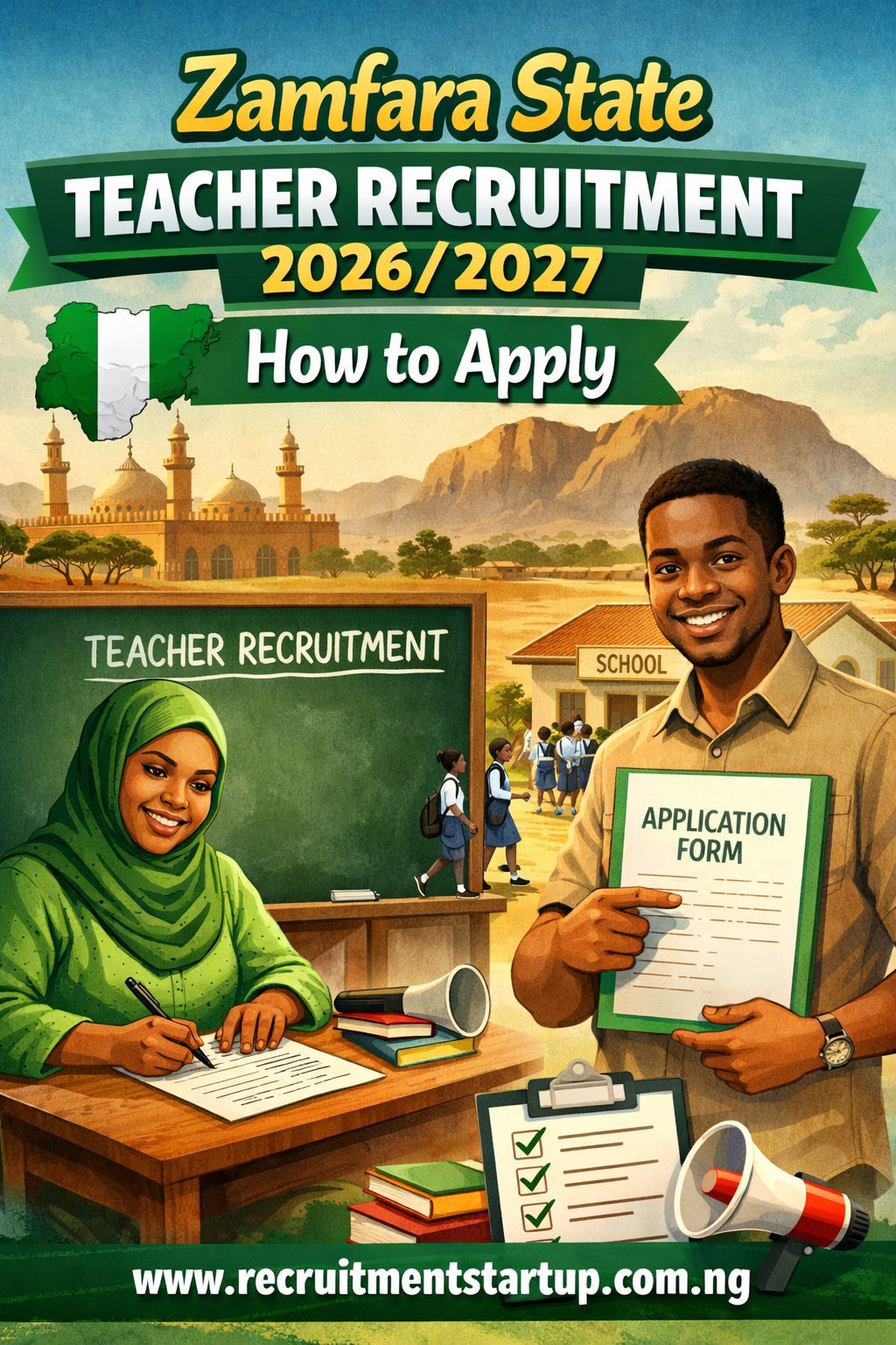 Zamfara State Teacher Recruitment 2026/2027: How to Apply
