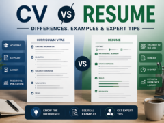 CV vs Resume: Differences, Examples & Expert Tips