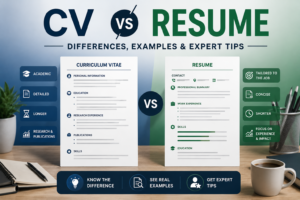 CV vs Resume Differences, Examples & Expert Tips