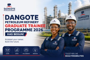 Dangote Petroleum Refinery Graduate Trainee Programme 2026: Application Guide