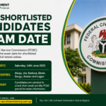 FCSC Shortlisted Candidates & Exam Date 2026 Update