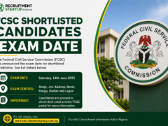 FCSC Shortlisted Candidates & Exam Date 2026 Update