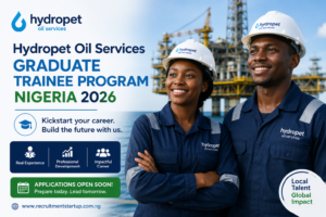 Hydropet Oil Services Graduate Trainee Program Nigeria 2026