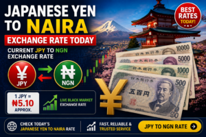Japanese Yen to Naira Today