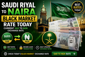 Saudi Riyal to Naira Black Market Rate Today