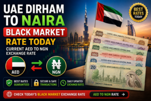 UAE Dirham to Naira Black Market Rate Today